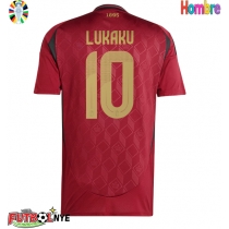Camiseta Bélgica Romelu Lukaku #10 Primera Equipación Eurocopa 2024 manga corta